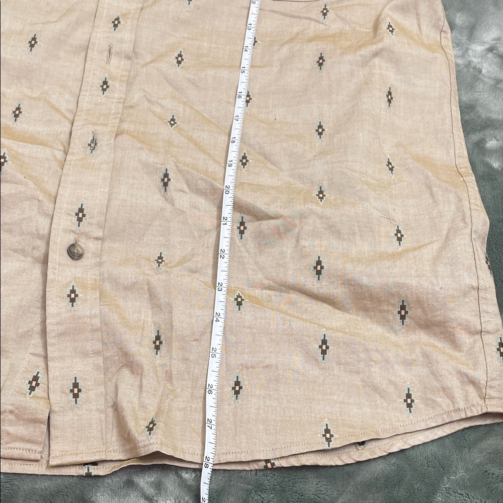 Pendleton Tan Short Sleeve Button Down Shirt NWT - image 9